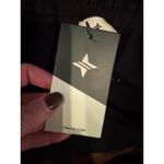 Tuckernuck Shirt Women XS Black Feather Miranda Off The Shoulder Blouse NWT Photo 8