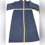 Appel VTG 80s 90s whimsical bears cabincore warm and cozy long zip house robe M Blue Size M Photo 8