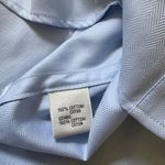 Saks 5th Avenue Saks Fifth Avenue Classic Blue Button Down Collared Shirt Womens Size 6 NWT Photo 7