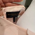 Donna Karan   Elegant Peach Polka Dot Dress Photo 5