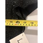 Laurence Kazar New  Vintage Size L Black Silk Beaded Sheath Dress Cocktail Photo 4