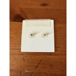 Lilly Pulitzer  Starfish Stud Earrings Gold Metallic Rhinestone NIP Coastal Chic Photo 3