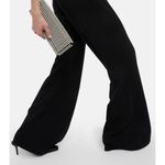 SIMKHAI Gala Plisse Cut Out Jumpsuit in Black 2 Small New Womens Outfit Photo 13