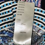 Free People  Womens Size S Black Blue Purple Mix N Match Floral Printed Top Shirt Photo 7