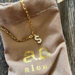 Alona Gold Inital Necklace-S Photo 0