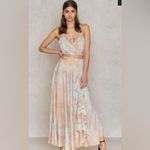 Free People  Gardenia  Print Maxi Skirt Sz.2 Photo 1