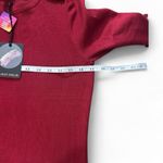 Carolyn Taylor  Deep Red Knit pullover sweater sz PL Photo 3