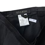Escada Black Silk Trim Wool Blend Hi Photo 4