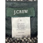 J.Crew Women Gray Wool Zip High Waisted Career Straight Pencil Mini Dress Size 0 Photo 3