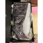 D'Amelio Footwear Cristean Silver Sequin Pointed Photo 3