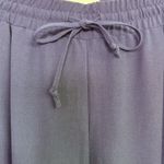 NWT New Directions Wide Leg Dressy Palazzo Pants L Navy Holiday Party Evening Blue Size L Photo 4