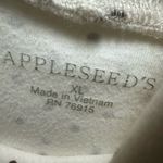 appleseed's  cream turtleneck w/ brown polka dots size XL Photo 1