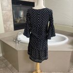 Faithfull the Brand Faithfull the Brand Black Fresa Dress Sz 6 Ditsy
Floral Bell Sleeve V-Neck Boho Photo 2