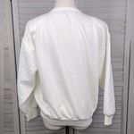 GITANO Vintage 80's Henley Sweatshirt Ivory Photo 2
