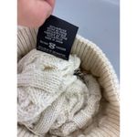 Minnesota Twins MLB New Era Womens Ivory Cable Knit Beanie Pom Cap Black Photo 5