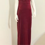 Feeling Flawless Burgundy Velvet V Photo 6