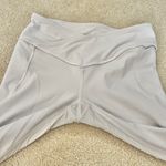 Fabletics White PureLuxe High-Waisted Crossover 7/8 Legging Photo 7