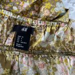 H&M  Floral Maxi Dress Babydoll Milkmaid Green Pink Cottagecore Boho Hippie Beach Photo 7