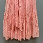 Karina Grimaldi  Pauline Dot Midi Dress in Blush Pink One Shoulder XS Photo 5