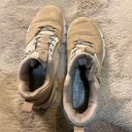 On Running Cloud Hi Sneaker Size 8.5 Womens Tan Tennis Shoes Photo 8