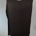 Windsor Catch Me Brown Oversized Long Sleeve Henley Top Size Small Photo 2