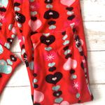 Gap Women’s L/G Fleece Pajama Pants Red Hearts Valentines Day Print Size Large Photo 1