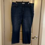 Crown & Ivy Women's High-Rise Vintage Straight Jeans 16W Photo 1