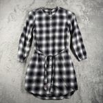 Tommy Hilfiger  Shirt Dress Plaid Long Sleeve Casual Campcore Cabincore Size XS‎ Photo 1