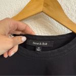 Strut & Bolt  Black Tiered Mini Dress Size M Photo 2