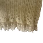 Anthropologie  Entro Women's Size Small Cream Crochet Lace Top‎ Photo 2