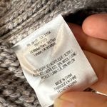 Nomad Anthropologie Morgan Carper Sweater Dress Fringe Knit Tunic Gray M Photo 10