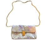 Prada lilac floral satin chain bag Photo 2