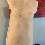 Theory  Alpaca Wool Blend Vandrona Puno Turtleneck Knit Sweater Vest Cream P/TP Photo 0