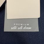 Tahari  Dark Blue High-rise Crop MiniBoot Cut Jeans NWT size 8/29 Photo 3