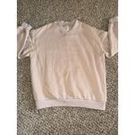Women's Beige V‎ Neck Sweatshirt Size Small Photo 1