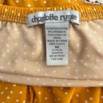 Charlotte Russe Mustard Yellow Polka Dot Romper Medium Photo 2