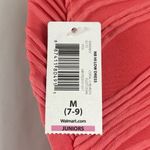 No Boundaries NEW  Juniors Medium 7-9 Coral Pastel Strapless Summer Dress Formal Photo 6