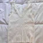 Brandy Melville  White Lace Top Photo 0