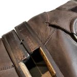 Olukai Holo Lio II Tall Brown Leather Boots Back Zip Photo 12