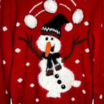 Rue 21  Christmas‎ Snowman Sweater Photo 1