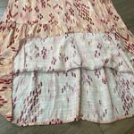 Knox Rose  Pink Boho Short Sleeve V-neck Rayon Maxi Dress ~ Women’s Size M Photo 3