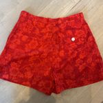 Vintage Ralph Lauren Floral Red floral cotton shorts Size 2 Photo 3