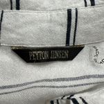 Peyton Jensen  Striped Sleeveless‎ Shirt Dress Photo 5