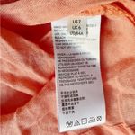 Free People NWT  Mirage Maxi Dress Long Sleeve Flowy Boho Peach Combo Size 2 NEW Photo 14