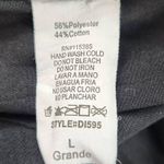 DO+BE Black Metallic Mini Dress Size Large Short Sleeve Black Party Dress Photo 6