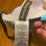 Tommy Bahama  Blue White‎ Anchor Print Neck Tie Swim Bikini Top Size 34B Photo 2