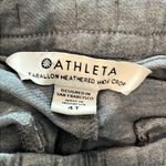 Athleta  Farallon Heathered Wide Leg Crop 4 Tall Light Blue Wide Cropped Pants Photo 6