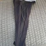 Forever 21 Black Activewear Crop Leggings With Mesh Detail Panel Photo 2