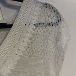 Avec Les Filles Avec White Lace Knit Dress tunic Large perfect Photo 3
