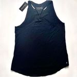 Peloton  Women's Athletic Sporty Workout Running Gym Pima Twist Back Tank Sz  M Photo 1